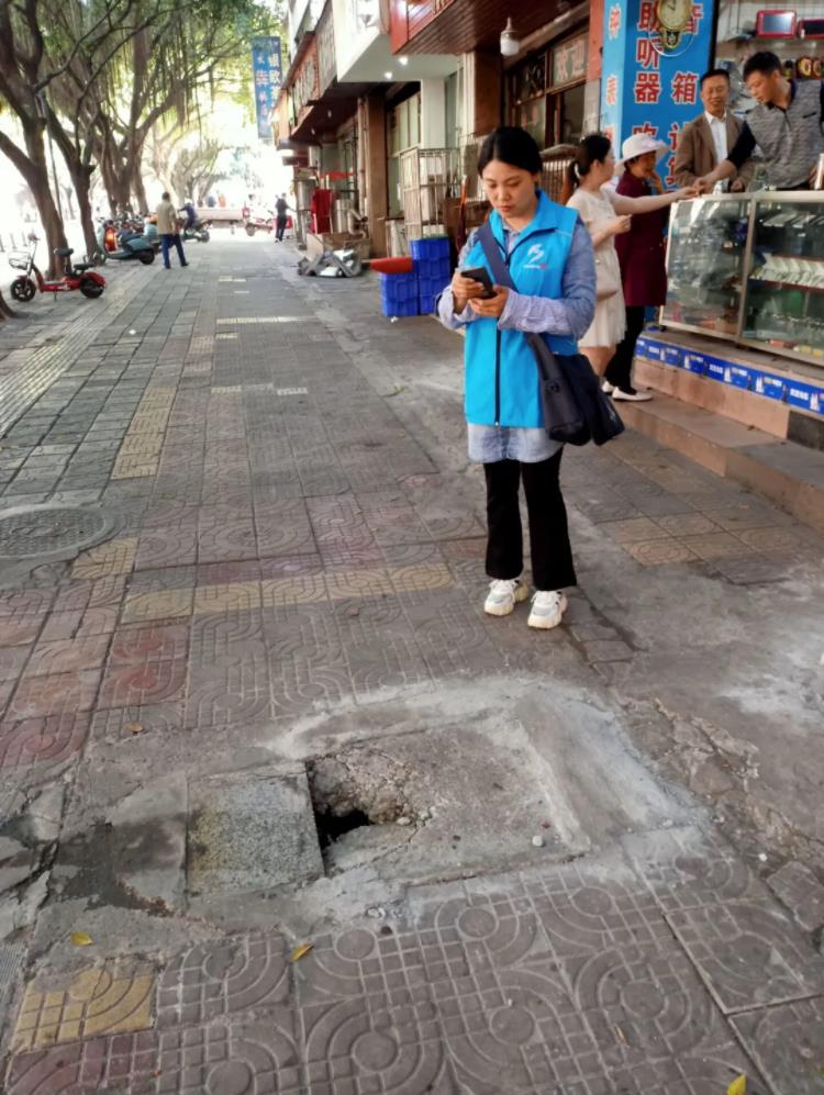 守護(hù)市民“腳下安全”，監(jiān)督員在行動