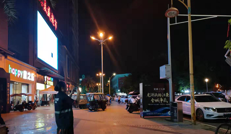 城市照明大排查，守護(hù)市民夜間出行安全