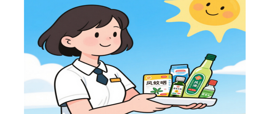 夏日送清涼，關(guān)懷沁人心